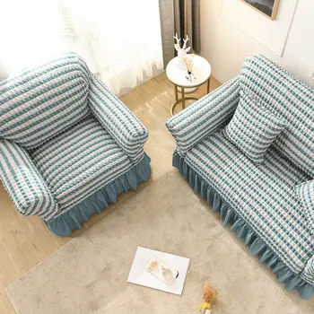 Bubble wrap pilnas draudimas sofa cover sofos pagalvėlės elastingos kėdė padengti sofa padengti su porankiu apsaugoti slipcover
