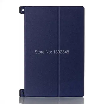 Ultra Slim Cass Grūdų Folio Stand PU Oda, Korpuso Dangtelis Tablet Apsauginė Įvorė Atveju Lenovo JOGOS Tabletę 2 830 830F 8 colių