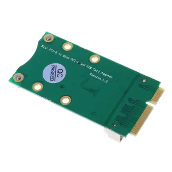 Mini PCI-E Adapter Išplėtimo kortą 3G 4G Modulio SIM Kortelės Lizdą SIM Kortelės Lizdas 3G/4G WWAN LTE, GPS Kortelė