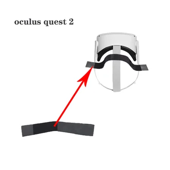 Non-slip VR Šalmas Galvos Slėgio malšinančių Galvos Dirželis Oculus Quest 2 VR Ausinių Lankelis Quest2 Akinius Tvirtinimo Priedai