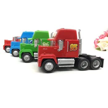 Disney Pixar Automobilių Žaislai Diecast Lydinio ir Plastiko Mack Sunkvežimių Žaibas McQueen Jauniklį Hicks Žaislas Modelio Automobilių Vaikams Bakas