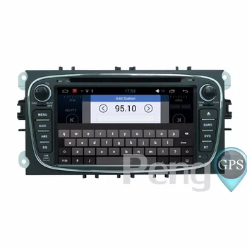 Android 8.1 Automobilinis CD DVD Grotuvas GPS Navigacija Ford Focus, Mondeo, Galaxy Radijo IPS Ekraną, Multimedijos WIFI Autostereo Headunit