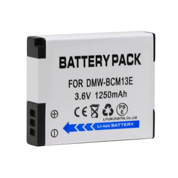 3.6 V 1250mAh NT-BCM13 NT BCM13E BCM13 BCM13PP Baterija Panasonic Lumix DMC ZS30 TZ40 TZ41 TS5 FT5 Baterijų bateria celular