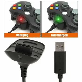 USB Įkrovimo Kabelis Xbox 360 Belaidžiai Žaidimų Valdiklis Aukštos Kokybės Įkrovimo Kabelis Žaidimas Aksesuaras Dropshipping
