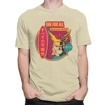 Juokinga Boku No Herojus akademinės bendruomenės Marškinėliai Vyrams Medvilnės Nuostabus Anime T-shirt O-kaklo trumpomis Rankovėmis, Visi Gali Plus Ultra Tee Viršūnes Drabužiai