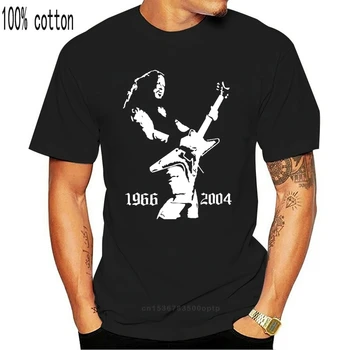 Dimebag Darrell gitaristas portretas duoklė T-shirt dekanas gitara, įvairaus dydžio