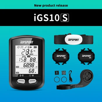 IGPSPORT iGS10 S iGS10S GPS su ANT+ Bluethood Dviračių Kompiuterio Vandeniui Jutikliai Širdies ritmo Monitorius Žirgais