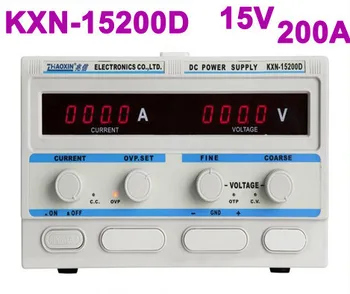 Naujausias ZHAOXIN KXN-15200D KXN Serijos Aukštosios įtampos Perjungimo DC Maitinimo Bendroji galia:0-15V 0-200A
