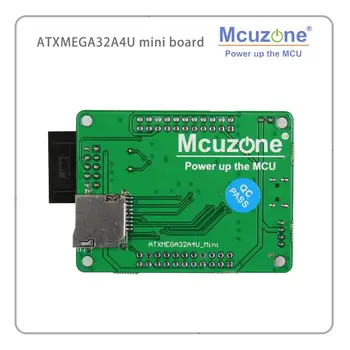 ATxmega32A4U Mini Valdybos USB PROGRAMA PDI SD GPIO XMEGA32A4U 32A4U MCIROCHIP AVR 32A4 U
