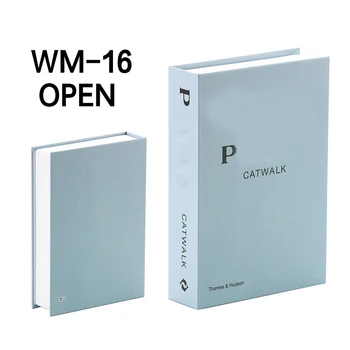 Openable Netikrą Knyga Paprasta Šiaurės Europos Stiliaus Modernių Namų Puošybai Viešbutis Biblioteka namų dekoro knyga