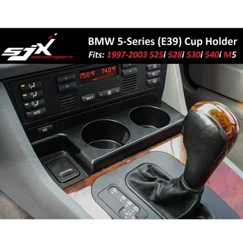 Automobilių gėrimų puodelio laikiklis ABS vandens puodelio laikiklis tinka BMW E39 5 series 525i 528i 530i 540i M5 nuo 1997-2003