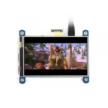 Waveshare 4inch HDMI LCD (H) Varžinio Jutiklinis Ekranas IPS LCD 480x800 Rezoliucijos, Skirtos Aviečių Pi