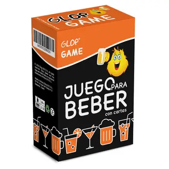 Glop Žaidimas - Juego para Beber - Juego de beber con Cartas para Fiestas de Adultos - 100 cartas