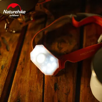 Naturehike LED Glare Galvos montuojamas Žibintuvėlis Žibintai Super Šviesus Kempingas Palapinė Žibintai Dovana Trikojo