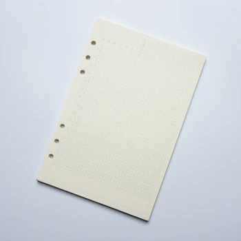 MaoTu Užpildas Popieriaus Spiralinis Sąsiuvinis Palaidų Lapų Popieriaus žiedinių Segtuvų Šerdelės, Filofax Planuotojas Kulka Leidinys A5 A6 6 Skyles