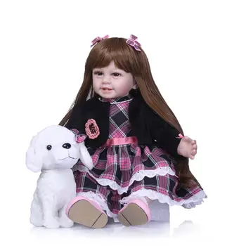 LeadingStar Modeliavimas Rankų Darbo Lėlės Silikono Mergina Gyvas Realus Žaisti Namuose Žaislas Vaikui Komfortą Pagalbininkas