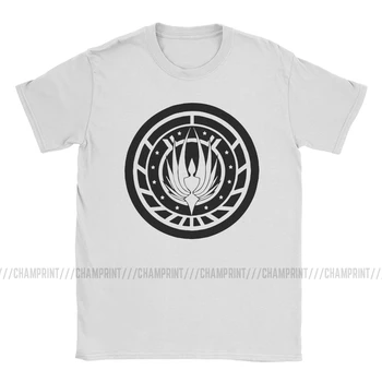 Vyriški Marškinėliai Battlestar Galactica Kolonijinės Ruonių, Medvilnės Marškinėliai trumpomis Rankovėmis Dwightas Tarnyba Runkeliai Lokys T Shirt O Kaklo Viršų