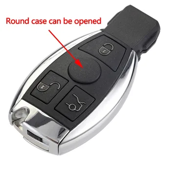 Smart Remote Key 3 Mygtukai Benz E S G E SLK ML Klasės Su BGA NEC CHIP 433MHZ Paramos Automobilių Modeliai Po 2000 Metų