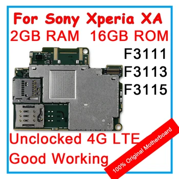 Originalus Plokštė Sony Xperia XA F3111 F3113 F3115 2G RAM 16GB ROM Mainboard 