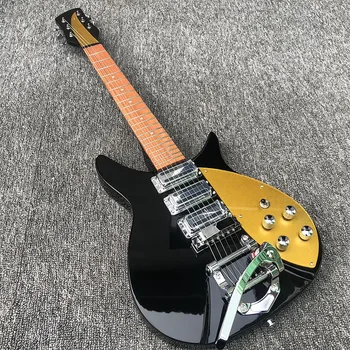Aukštos kokybės 325 elektrinė gitara fingerboard yra blizgus dažai, trumpas kaklo Akordas tarpai 527 mm,nemokamas pristatymas