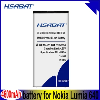 HSABAT Naujas 4600mAh Bateriją 