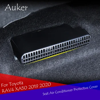 Toyota RAV4 XA50 2019 2020 m. pagal Automobilio galinės sėdynės, AC šilumos grindų oro kondicionierius Tinklo lizdo dangtelį Oro išleidimo kaukė Priedai