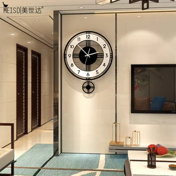 MEISD Kokybės Akrilo Laikrodžio Švytuoklės Modernus Dizainas Laikrodis Kūrybos Kvarco Silent Žiūrėti Namų Dekoro Gyventi Kambaryje Horloge Nemokamas Pristatymas