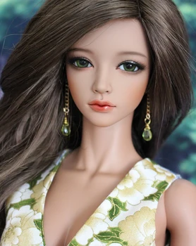 HeHeBJD 1/3 graži mergina Aria nemokamai akis derva modelis aukštos kokybės žaislai