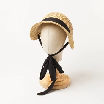 Naujo dizaino Vaikų, skydelis nuo saulės, skrybėlę gilrs vasaros šiaudų, beisbolo kepuraitės vaikams, aušinimo paplūdimio kibiro kepurę Didmeninė S1183