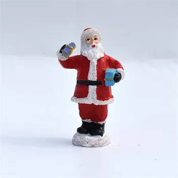 10Pc Kalėdų Žiburiai Dervos Miniatiūriniai Namas Baldai LED Namas Papuošti Kūrybos Kalėdų Dovanos Apšvietimo Šalies Namų Puošybai