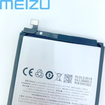 Meizu Originalus 3100mAh BA813 Baterija Meizu V8 Pro M813Q M8 M813H Mobilųjį Telefoną Aukštos Kokybės Baterija