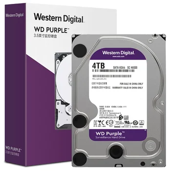 Western Digital WD Priežiūros Violetinė 4TB vidinis HDD SATA 6.0 Gb/s 3.5