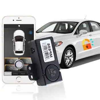 Smartfon APP autostart automobilio centrinio užrakto nuotolinio valdymo imobilizavimo sistemos, signalizacijos, automobilių dalys, Automatinė bagažo skyriaus Atidarymo