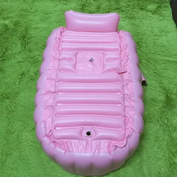 Vaikai vonia 98X65X28cm pripučiami vonia Vaikas vonia pagalvėlė + Pėdų oro siurblys šiltas nugalėtojas išlaikyti šiltas, sulankstomas Nešiojamų vonia
