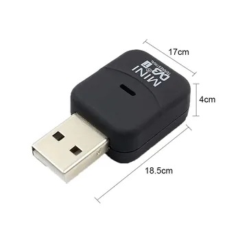 Antenos Imtuvą, HDTV Patalpų Imtuvas USB 2.0 Dongle Stick Mini Skaitmeninės TV Stick SDR+DAB+FM Su Nuotolinio Valdymo Belaidžio DVB-T