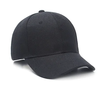 Medvilnės neutralus beisbolo kepuraitę vientisos spalvos kvėpuojantis snapback skrybėlės kolonėlė pora beisbolo kepuraitę nuo saulės skrybėlę Tėtis Skrybėlę F69