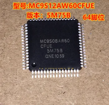5vnt/daug MC9S08AW60CFUE QFP-64 MC9S08AW60 QFP64 Sandėlyje