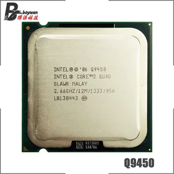 Intel Core 2 Quad Q9450 2.6 GHz Quad-Core CPU Procesorius 12M 95W 1333 LGA 775
