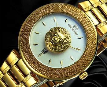 Top Prabanga Atsitiktinis Mados Prekės ženklo Vyrai Vandeniui Laikrodžiai Kvarco Vyrų Vandeniui Stainles Steel Riešo Žiūrėti laikrodis reloj hombre Dovana