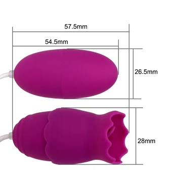 11 Režimas Liežuvio Vibratoriai G-taško Vibratorius Žodžiu Klitorio Stimuliatorius Moterų Masturbacija Sekso Žaislai, USB Mokestis