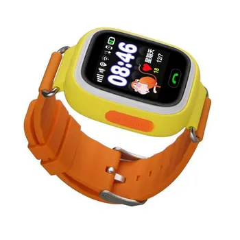 Naujas Q90 GPS Vaikas Smart Watch Telefono Poziciją Vaikams Žiūrėti 1.22 colių Jutiklinis Ekranas WIFI SOS Smart Vaikams Žiūrėti
