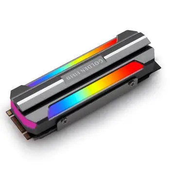 RGB M. 2 SSD Heatsink NGFF 2280 NVMe Kietojo Disko Aušintuvo Desktop PC Kompiuteris