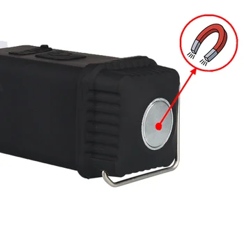 3 in 1 USB Įkrovimo dvigubo spindulio multifuctional LED žibintai kempingas, žygiai raudona emmergency žibintuvėlis automobilių remontas priežiūra
