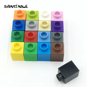 Smartable Didelis Plytos 1x1 Statybinių Blokų Dalys Suderinamos Duplo Kūrybiniai Žaislai Vaikams Mažo Amžiaus Dovana 60pcs/Set