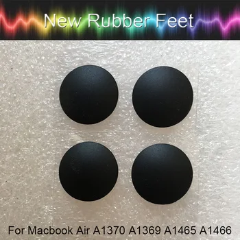 Originali NAUJA 200Pcs Nešiojamas gumos Apačioje Atveju Dangtelį guminės kojelės Pėda Rinkinys, skirtas Macbook Air A1370 A1465 A1369 A1466 11