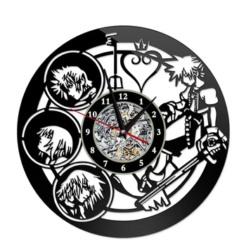 Anime naują karalystę širdies sieninis laikrodis kambarį laikrodis asmenybės rekvizitai cosplay priedai unisex