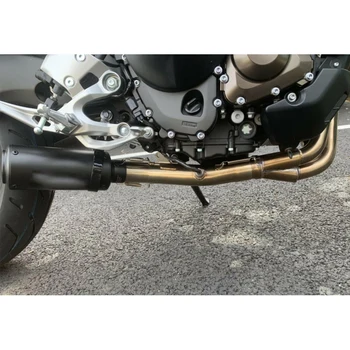 Už Yamaha MT09 Bandomųjų 900 Motociklo Pilną Sistemos, Išmetimo Duslintuvo Vamzdis Antraštė Priekiniai Prisijungti Vamzdis Nerūdijančio Plieno