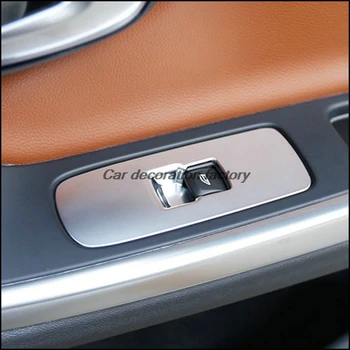 Automobilio stilius automobilio duris, viduje porankiai mygtuką dekoratyvinis dangtelis Volvo XC60 S60 V60 4pieces/daug