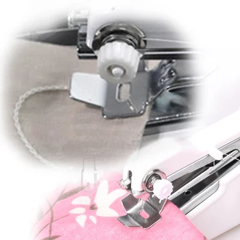 Mini Nešiojamos Rankinės siuvimo mašinos, Mezgimo Siūti, siuvinėti Belaidžius Drabužių Audiniai Elektrinė Siuvimo Mašina Mezgimo Rinkinys