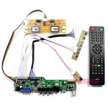 Valdiklio plokštės Rinkinys LM190WX1-TLC1 LM190WX1-TLC2 TV+HDMI+VGA+AV+USB LCD LED ekrano Vairuotojo Lenta